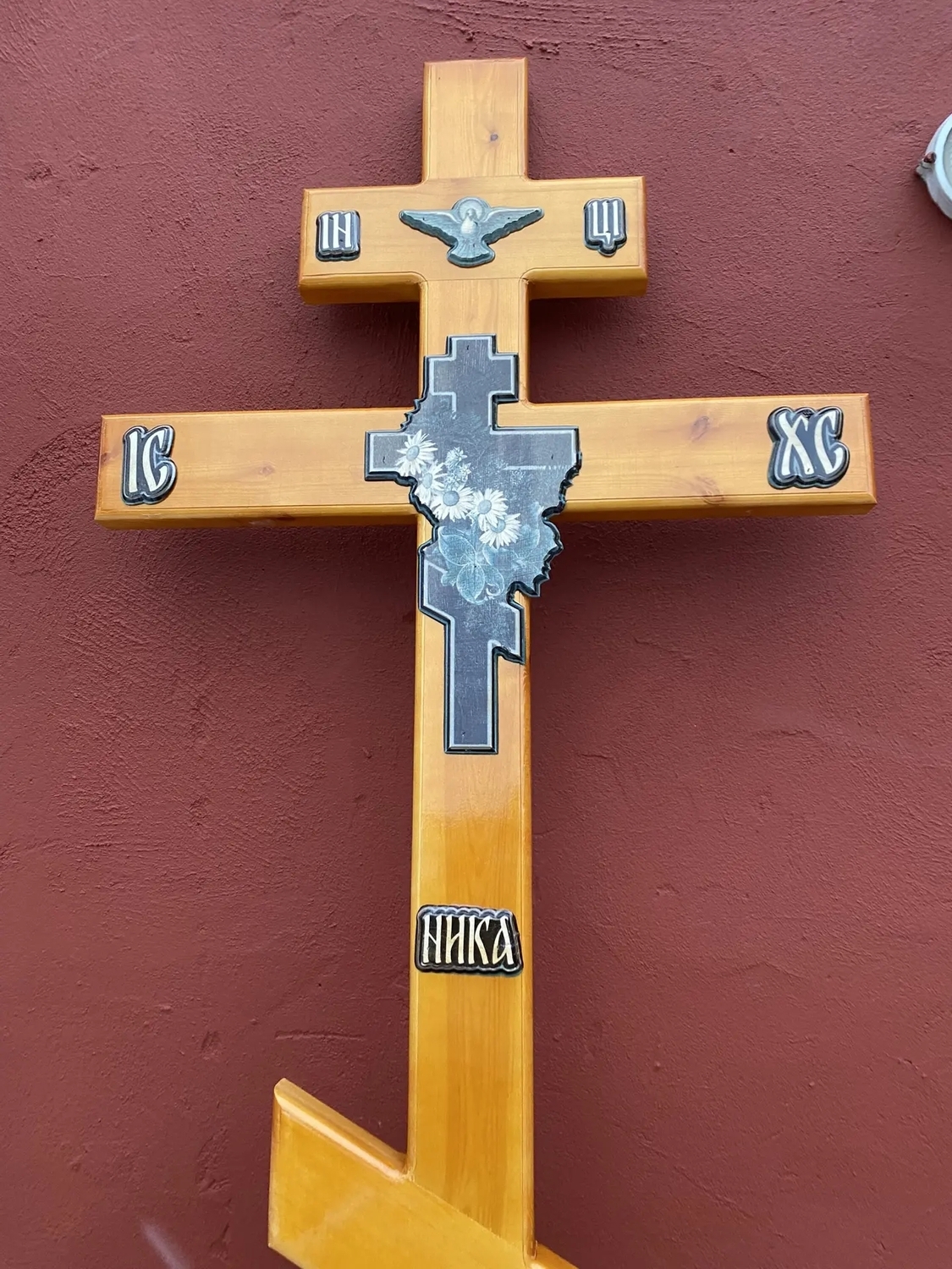 Крест КР9 "Цветы"