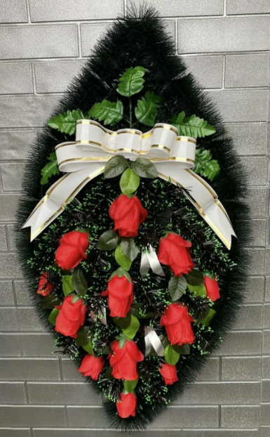 венок премиум спб фиолетовый венок спб