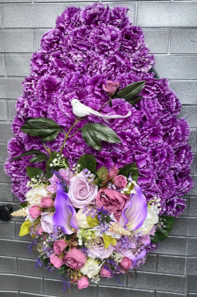 Венок В462 с птицей